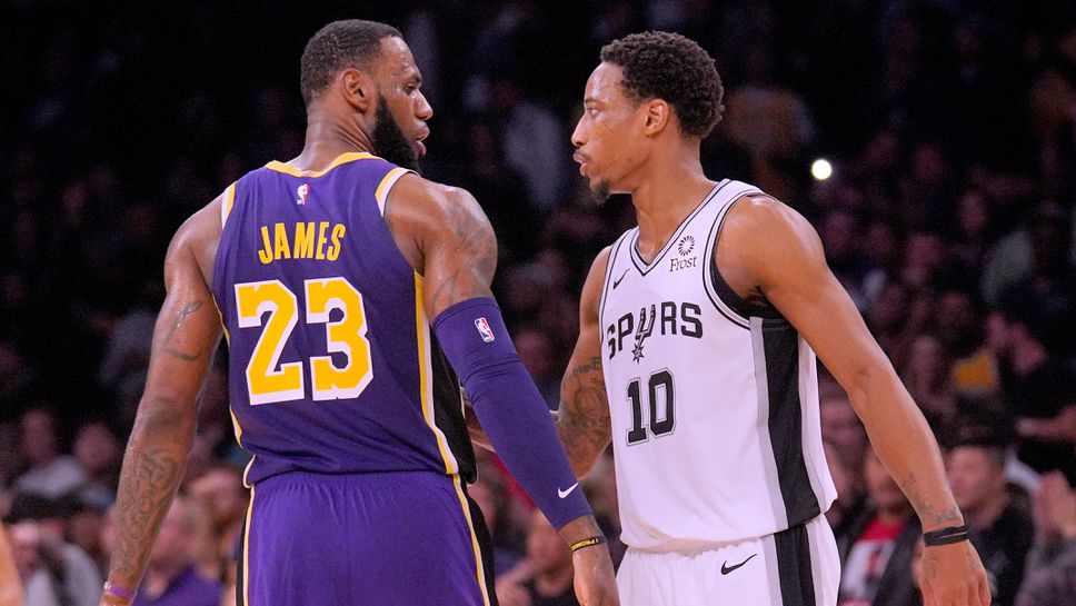 ЛеБрон разговарял със звездата на Сан Антонио преди трансферът на Уестбрук да стане факт