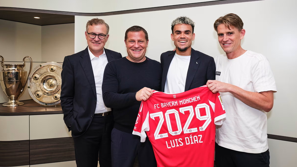 Най новото попълнение на Байерн Мюнхен Луис Диас заяви че пристига в