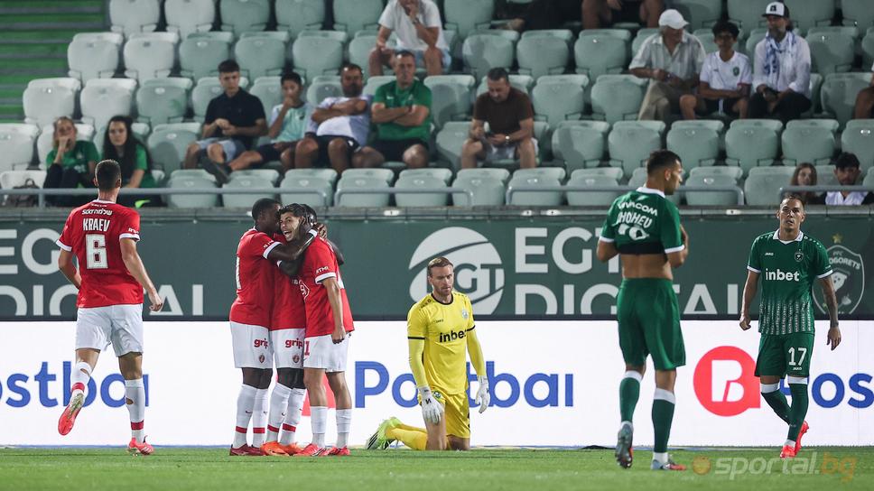 Лудогорец 0:1 Апоел (Тел Авив), лошо начало за "орлите"