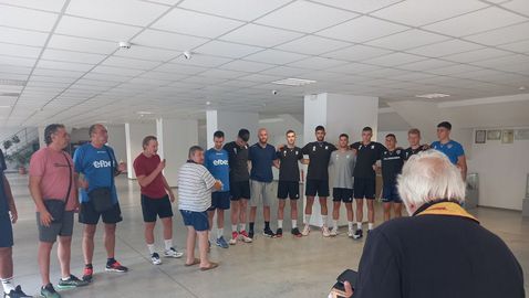 Марек с първа тренировка за новия сезон