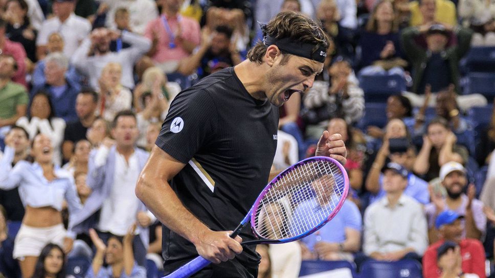 Фриц отстрами американците на US Open