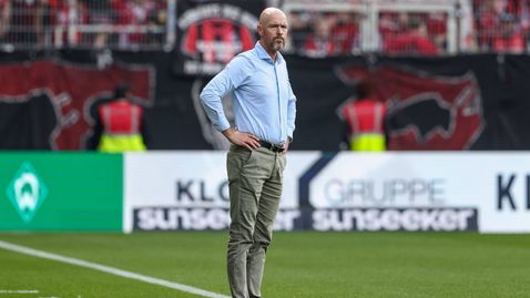 Тен Хаг и Леверкузен с нов провал, „аспирините“ пропиляха два гола аванс срещу 10 от Вердер