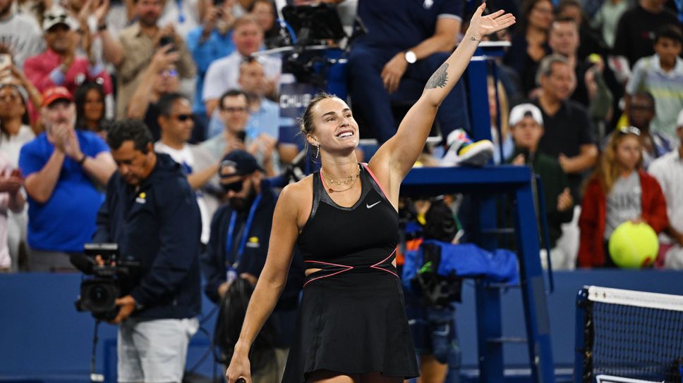 Предложение за брак по време на мача на Сабаленка на US Open