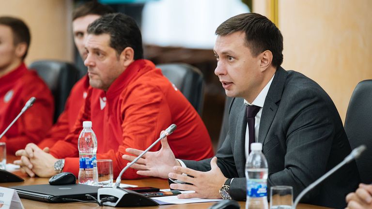 Изпълнителният директор на Локомотив (Новосибирск) Роман Станиславов обяви преди започващия