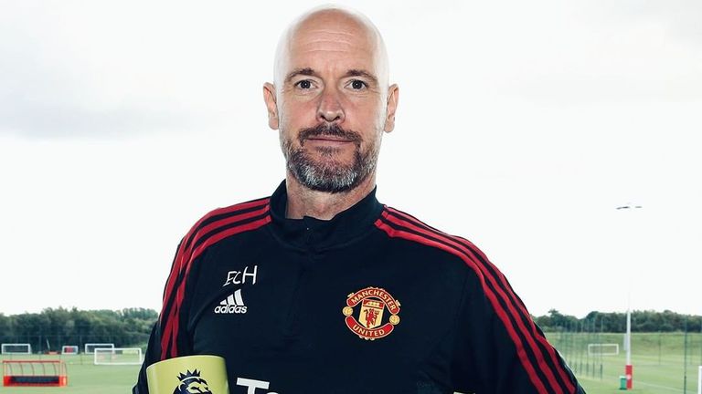 Ерик тен Хаг спечели първата си награда в Премиър лийг