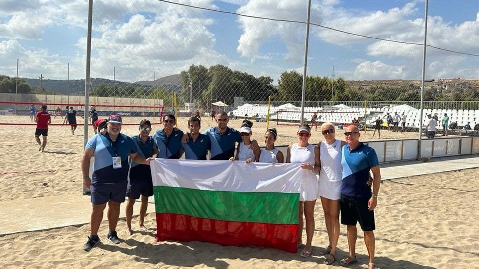 Осем българи взеха участие на Европейското първенство по плажен тенис