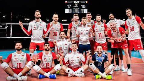 Белгия стигна до мачбол, но изпусна да победи европейския шампион Полша в Сиан