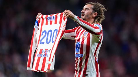 Атлетико Мадрид писа петица и на Айнтрахт дни след триумфа срещу Реал, специален гол за Гризман