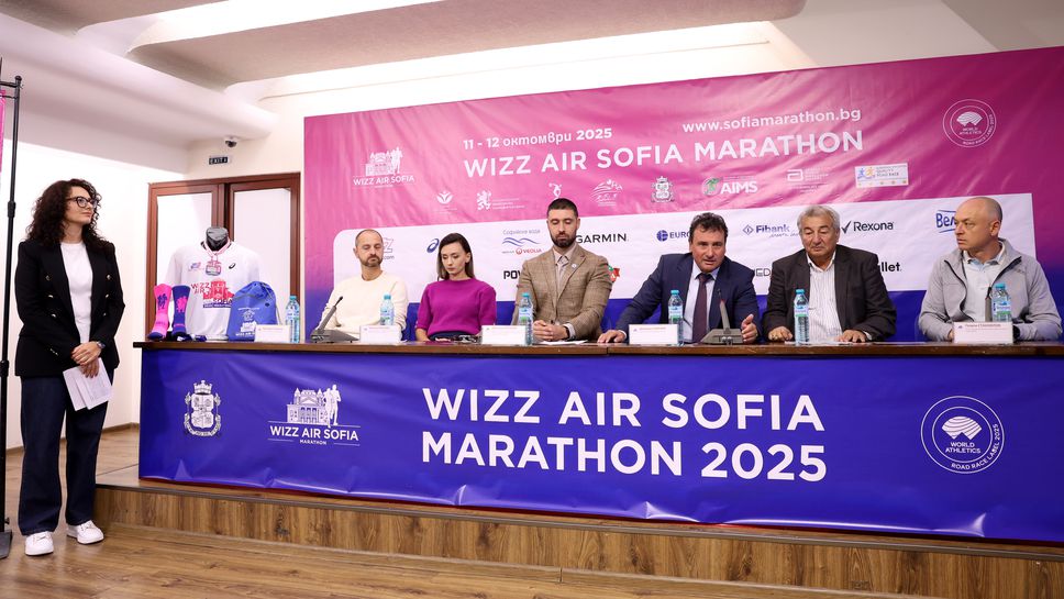 Рекордни 8000 участници от 66 страни на Софийския маратон