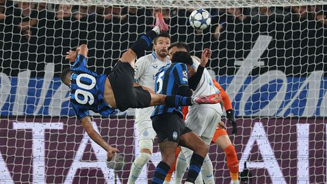 Аталанта направи пълен обрат срещу Брюж за първа победа в ШЛ