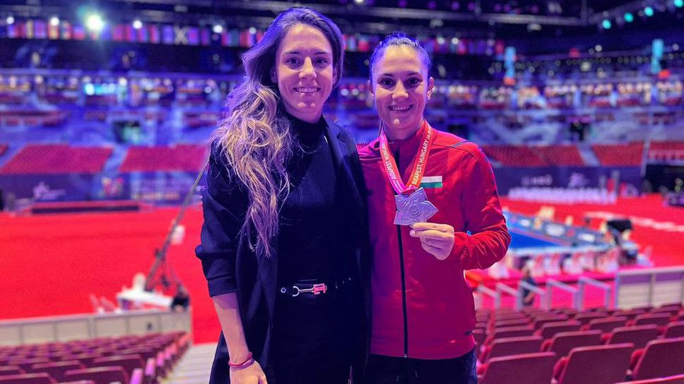 Ивет Горанова след среброто на Световното: Благодаря на всички, които ме подкрепяха и вярваха в мен