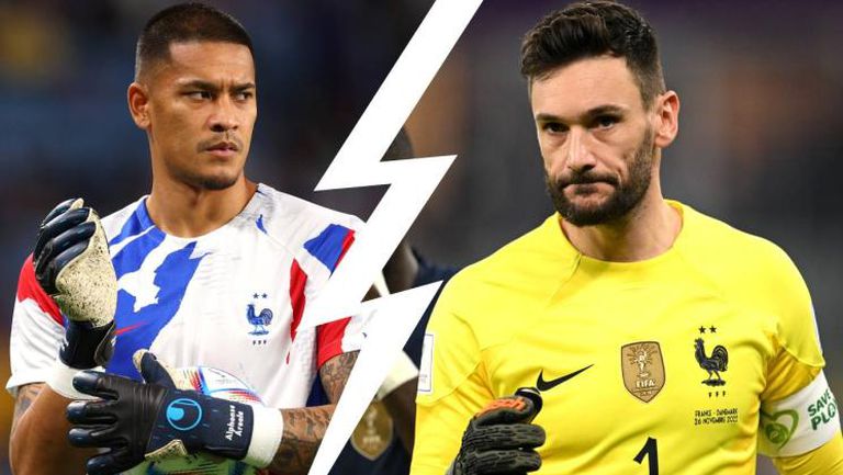 ъпругата на резервния вратар на Франция Алфонс Ареола – Марион