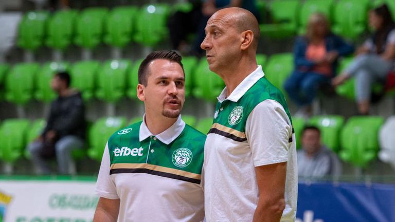 Помощник треньорът на Балкан Преслав Пешев говори след поражението от Керавнос