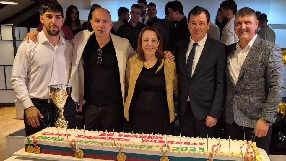 Георги Павлов поздрави клуб Черно море 2005-Балчик за 20-годишния юбилей