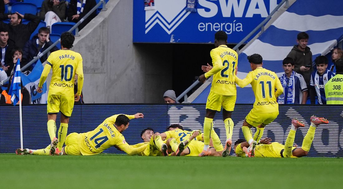 Виляреал потопи Реал Сосиедад с финалния залп и стигна до второ място