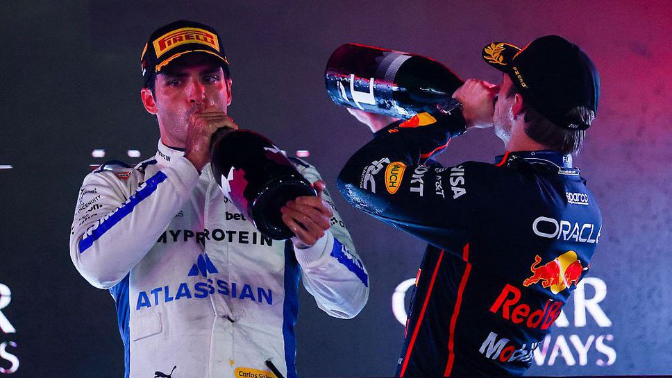 Сайнц: Много съм щастлив, че съм на подиума