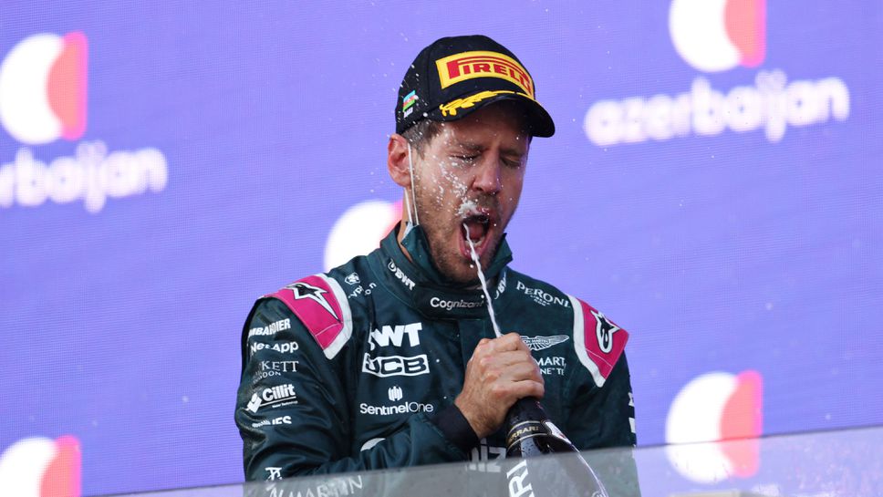 Фетел бе определен като „брилянтен“ от ръководството на Астън Мартин