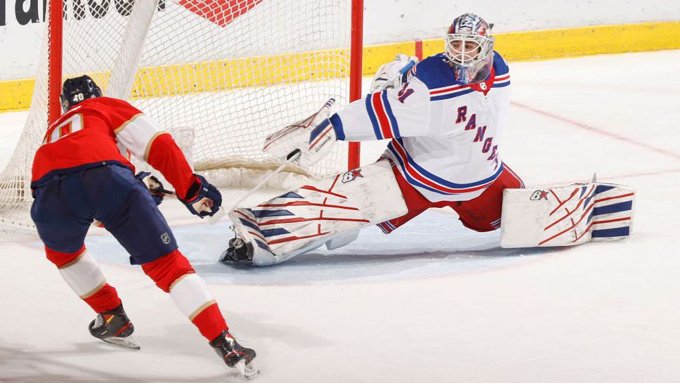 Флорида обърна Ню Йорк Рейнджърс с три гола в началото на последната третина