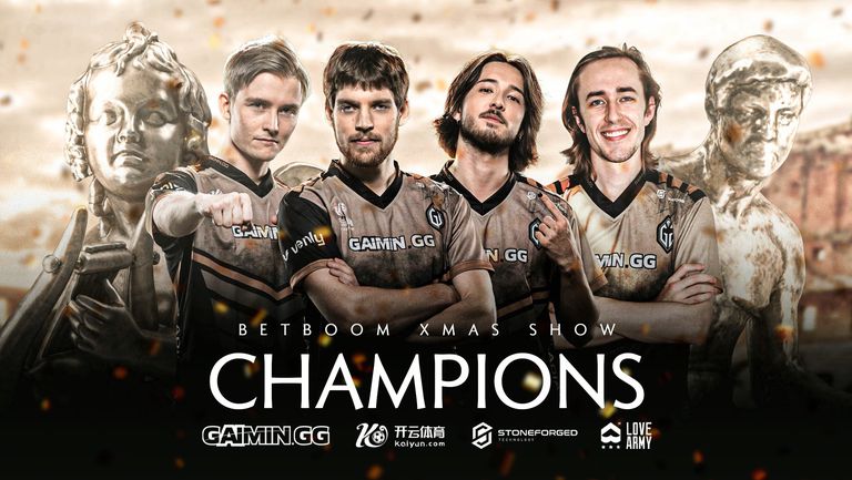 Отборът на Gaimin Gladiators е новият шампион в празничния турнир