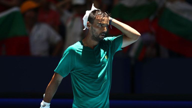 Националът на България за купа Дейвис Димитър Кузманов отпадна на