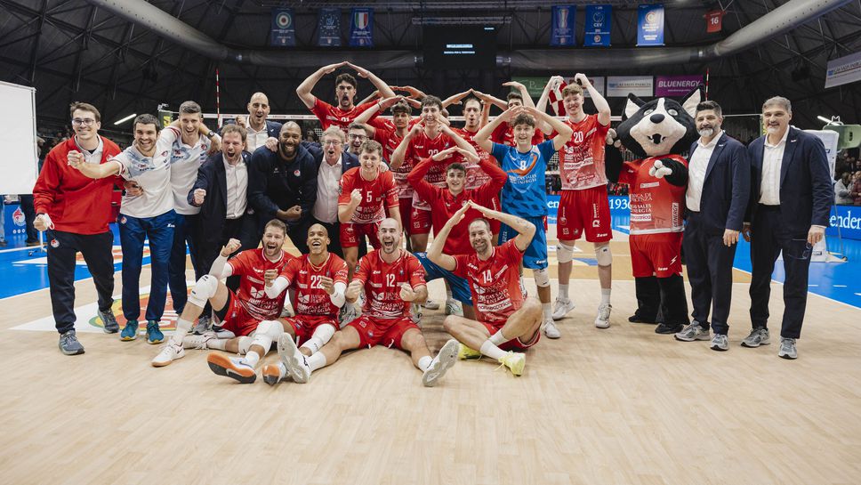 Тимът на Газ Сейлс Блуенерджи Пиаченца продължава напред към финалната