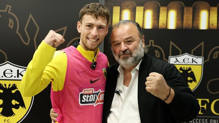 Официално: топ богаташ и акционер в Ювентус представи Мартин Георгиев в АЕК, пусна си снимка с него