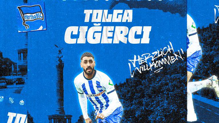 Полузащитникът Толга Джигерджи се завърна в Херта Берлин с договор