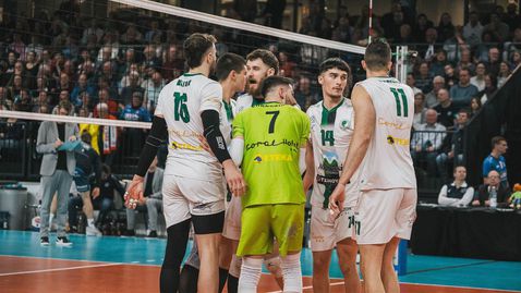 Боян Йорданов и Милон без шансове в първия 1/4-финал за Купата на CEV