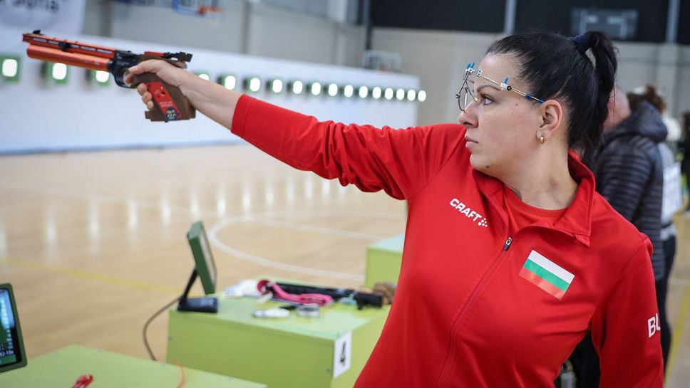 Антоанета Костадинова зае 19 о място в дисциплината 10 метра пистолет