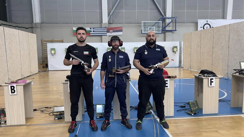 Борис Тузлуков спечели сребро на пистолет на Гран При София