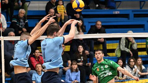 Монтана разгроми Добруджа и записа 9-и успех в efbet Супер Волей