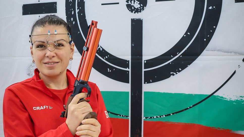 Антоанета Костадинова спечели бронз на Европейското първенство по спортна стрелба