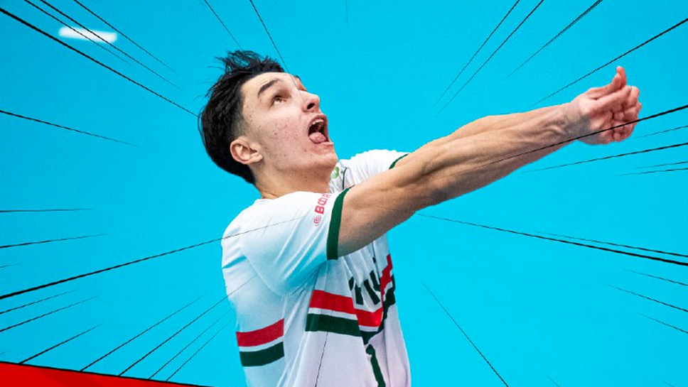 Световният вицешампион с България Симеон Николов и неговият отбор Локомотив