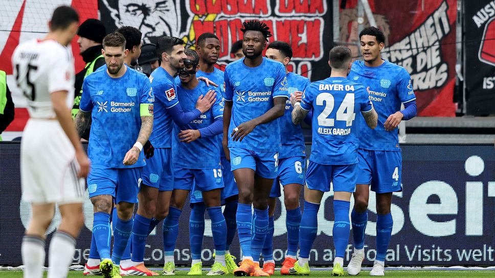Байер Леверкузен се утвърди на шестата позиция в Бундеслигата след