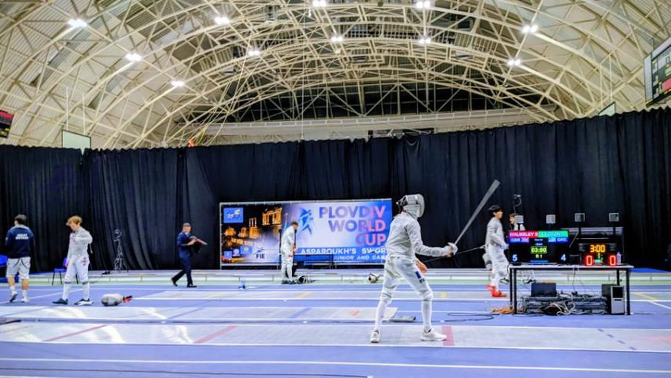 Симеон Далеков 12-и на сабя при младежите на "Аспарухов меч"