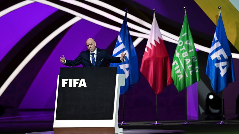 Президентът на ФИФА Джани Инфантино отрече футболната централа да е