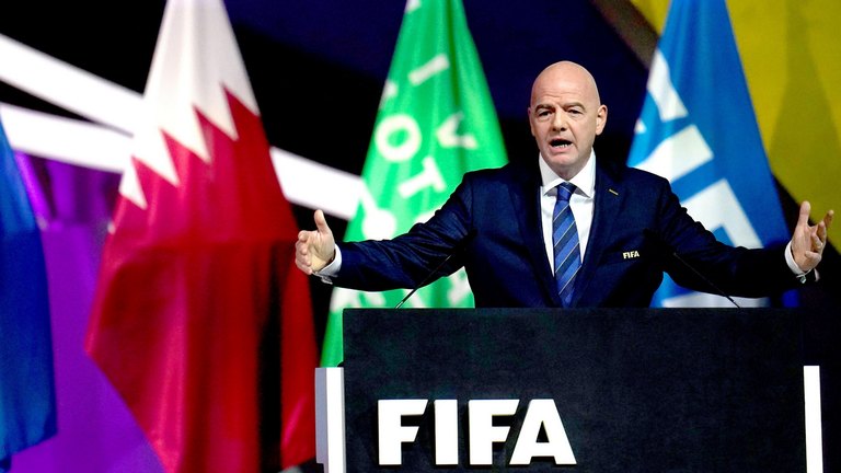 Президентът на ФИФА Джани Инфантино изпрати благодарствен адрес до българския