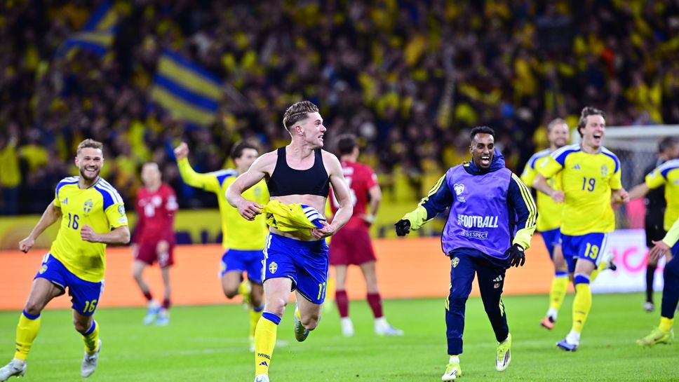 Швеция си отмъсти на Полша и този път ще играе на Световното, Гьокереш отново герой
