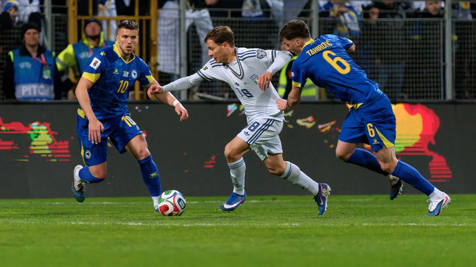 Босна и Херцеговина 1:1 Италия, дузпи ще решават кой отива на Световното