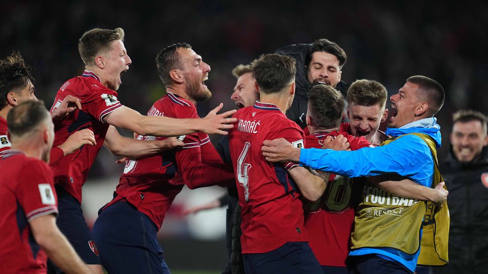 Драма с голове в продълженията и дузпи класираха Чехия за Световното