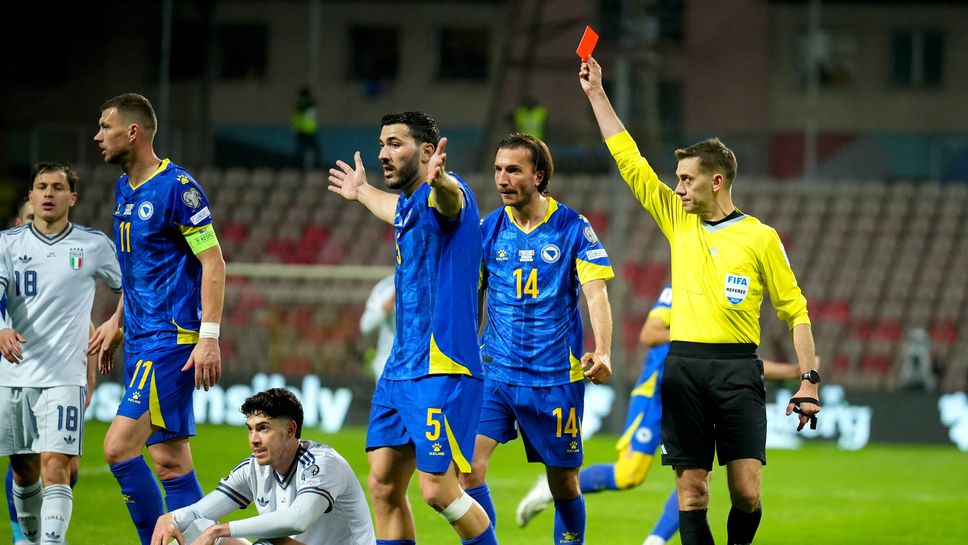 Босна и Херцеговина 0:1 Италия, втора смяна на Гатузо