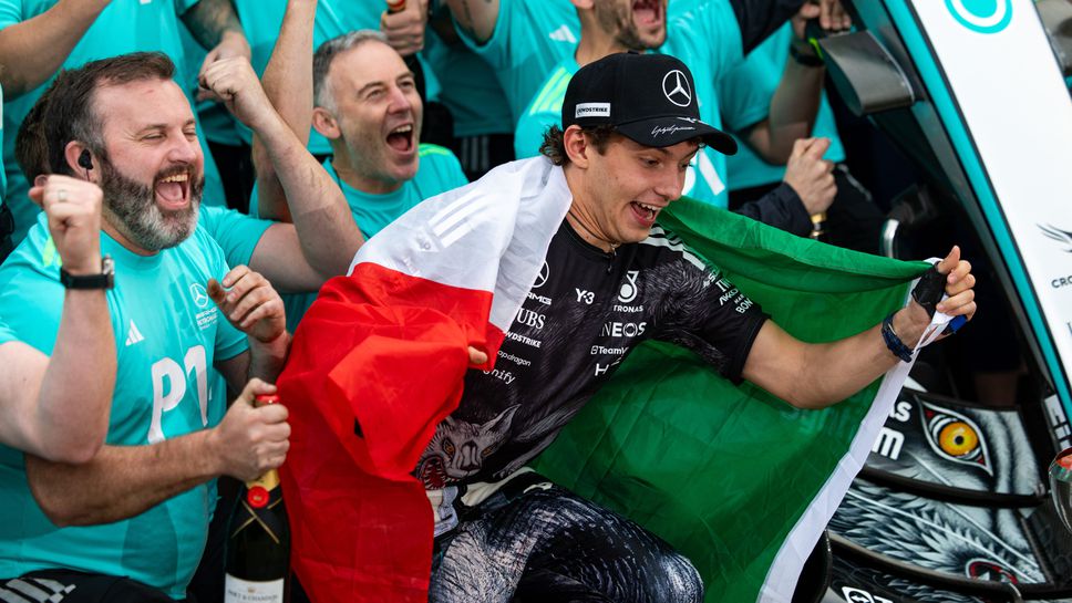 Ръсел: Антонели направи перфектния старт на сезона