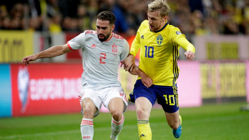 Швеция - Испания 1:1