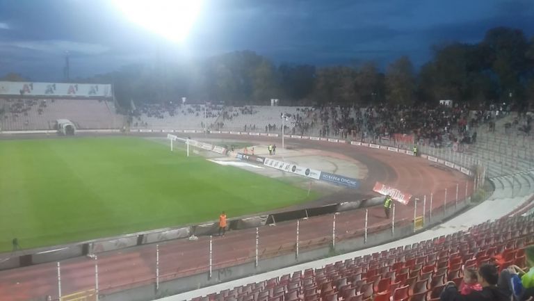 Атмосферата на "Българска армия" преди мача между ЦСКА-София и Славия