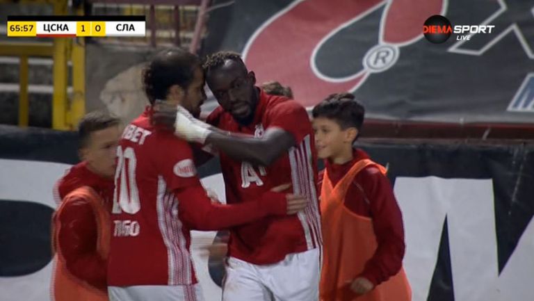 Али Соу се разписа във вратата на Славия, 1:0 за ЦСКА-София