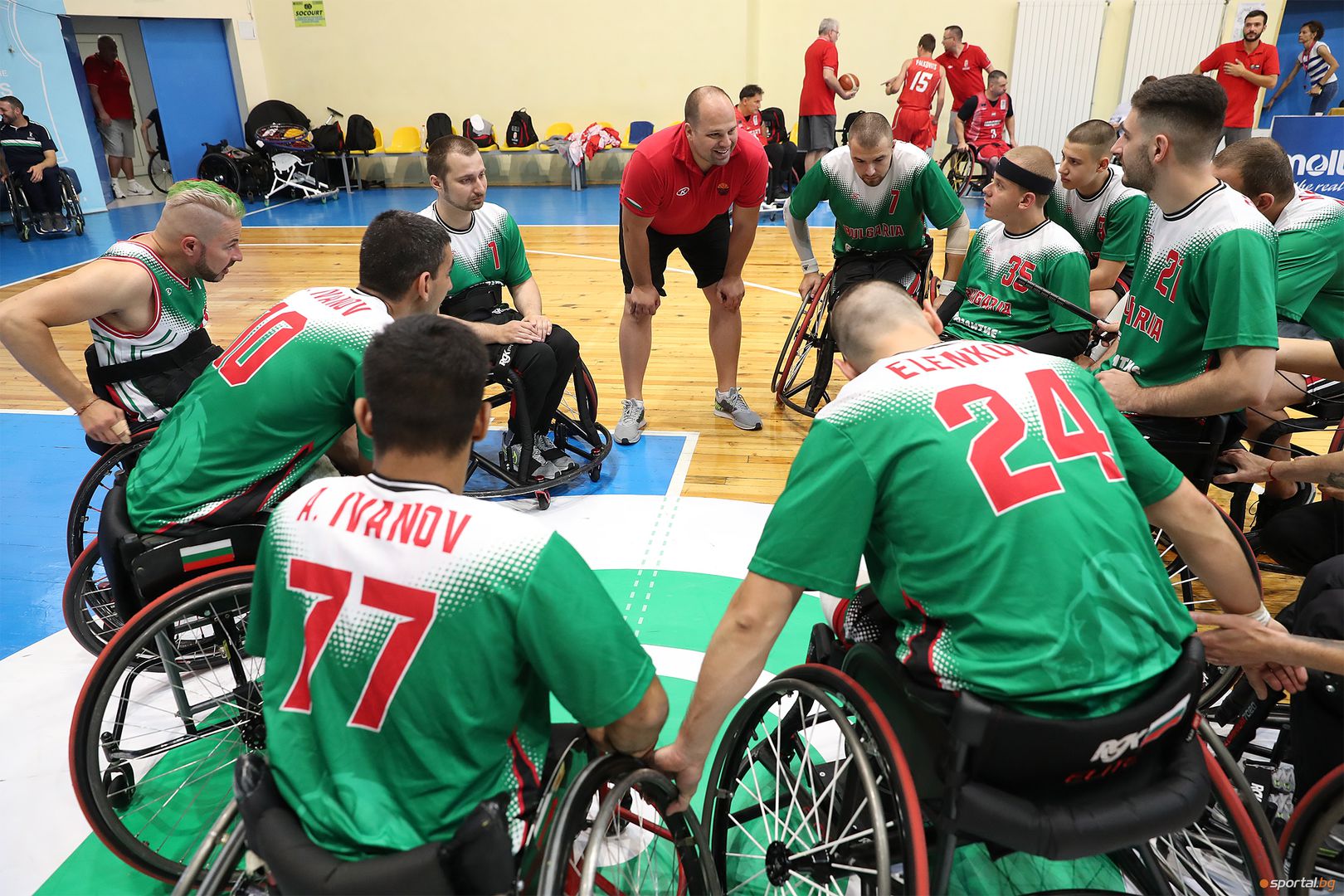 Европейско първенство по баскетбол в колички: България - Унгария 50:33