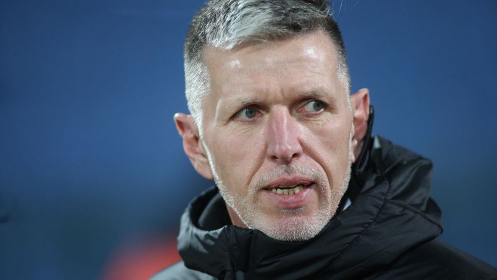 Пресконференция на треньорът на Чехия след загубата от България