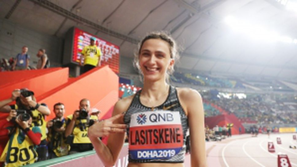 Злато за Ласицкене в страхотен финал в скока на височина