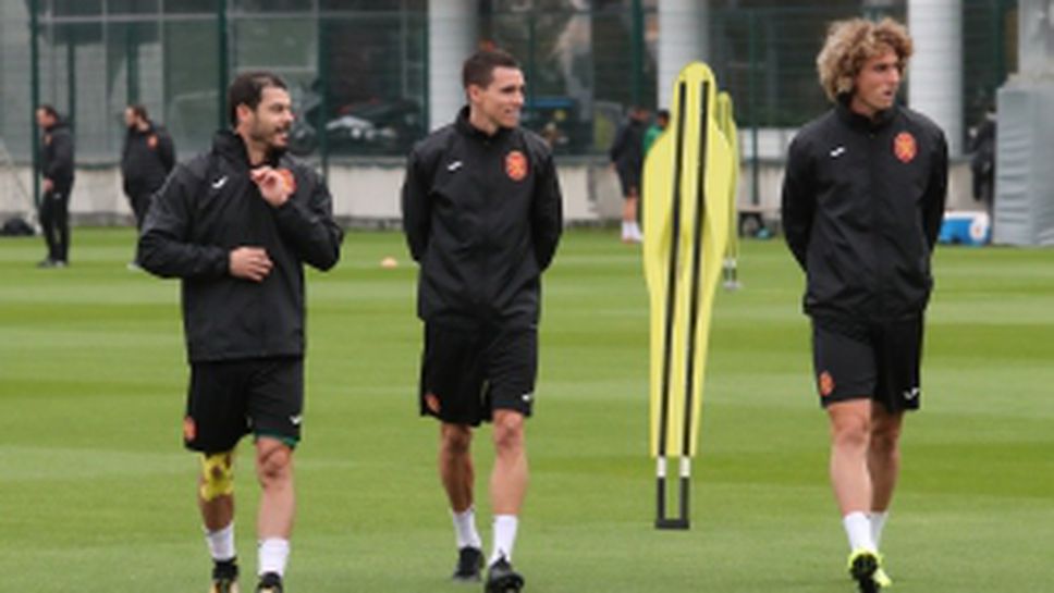 Трима от националите с интервюта преди мачовете с Черна гора и Англия