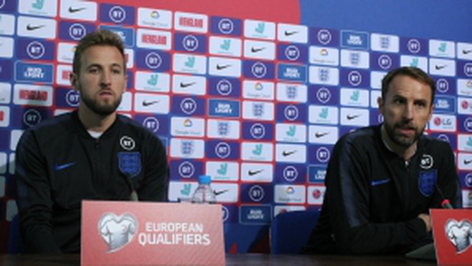 Пресконференция на Гарет Саутгейт преди мача с България